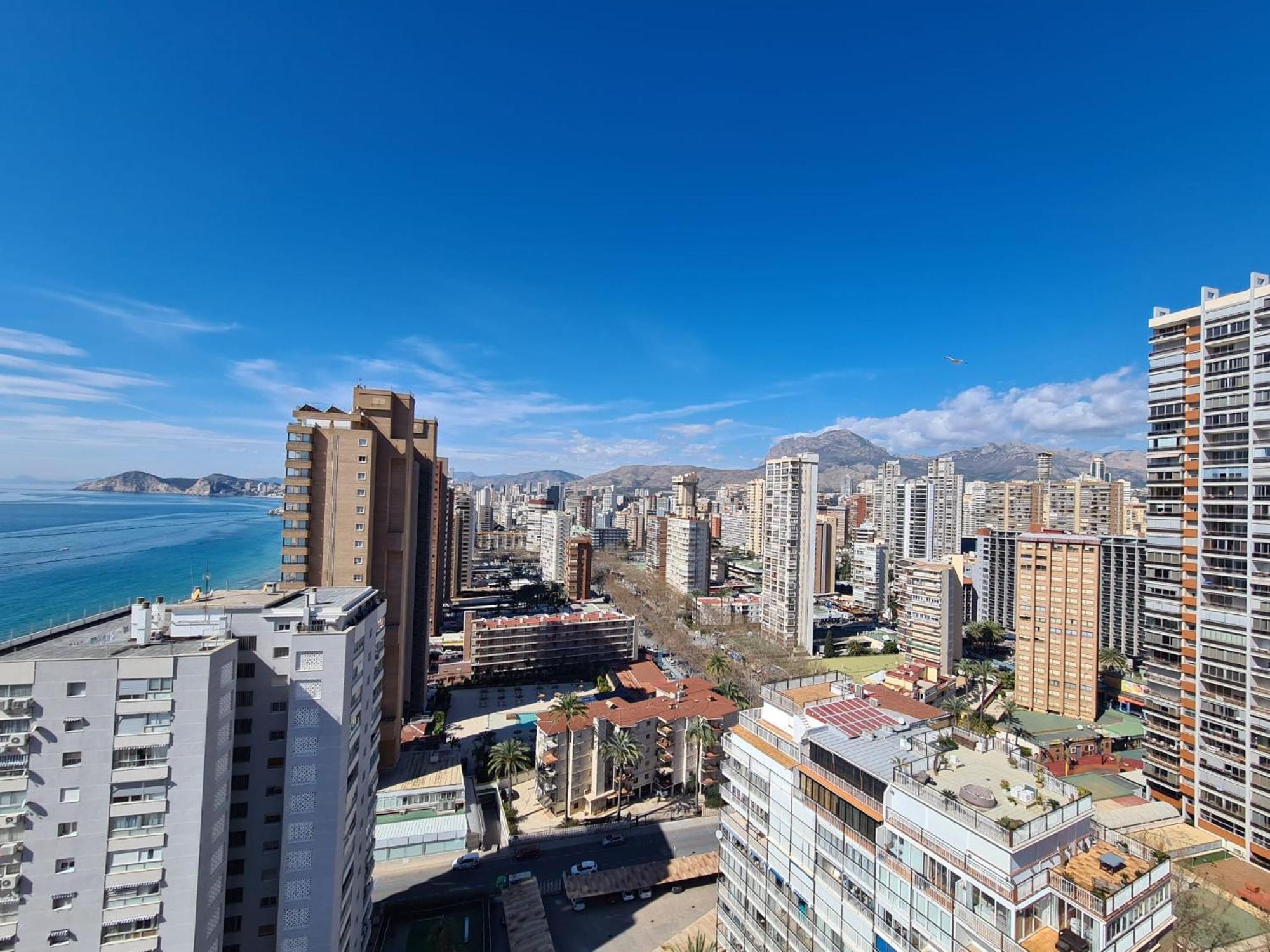 Apartamento Santa Margarita If Бенидорм Экстерьер фото