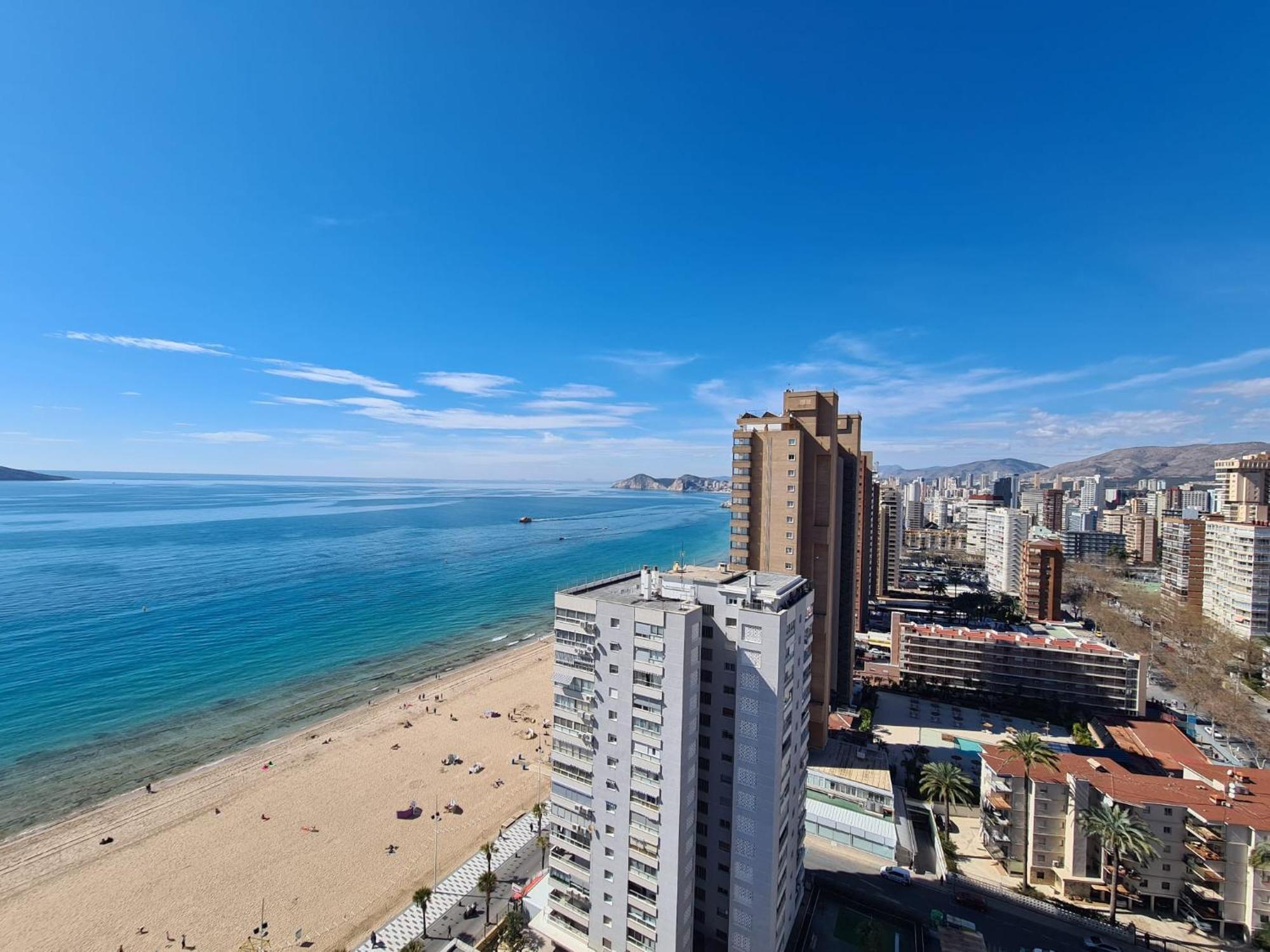 Apartamento Santa Margarita If Бенидорм Экстерьер фото