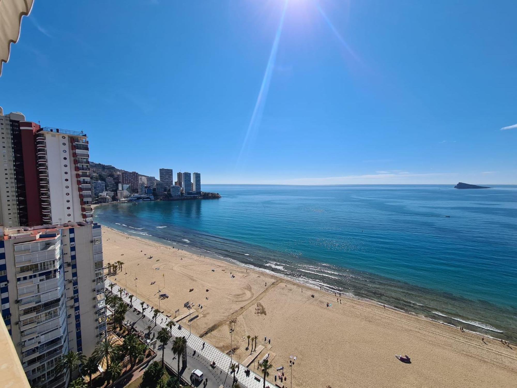 Apartamento Santa Margarita If Бенидорм Экстерьер фото