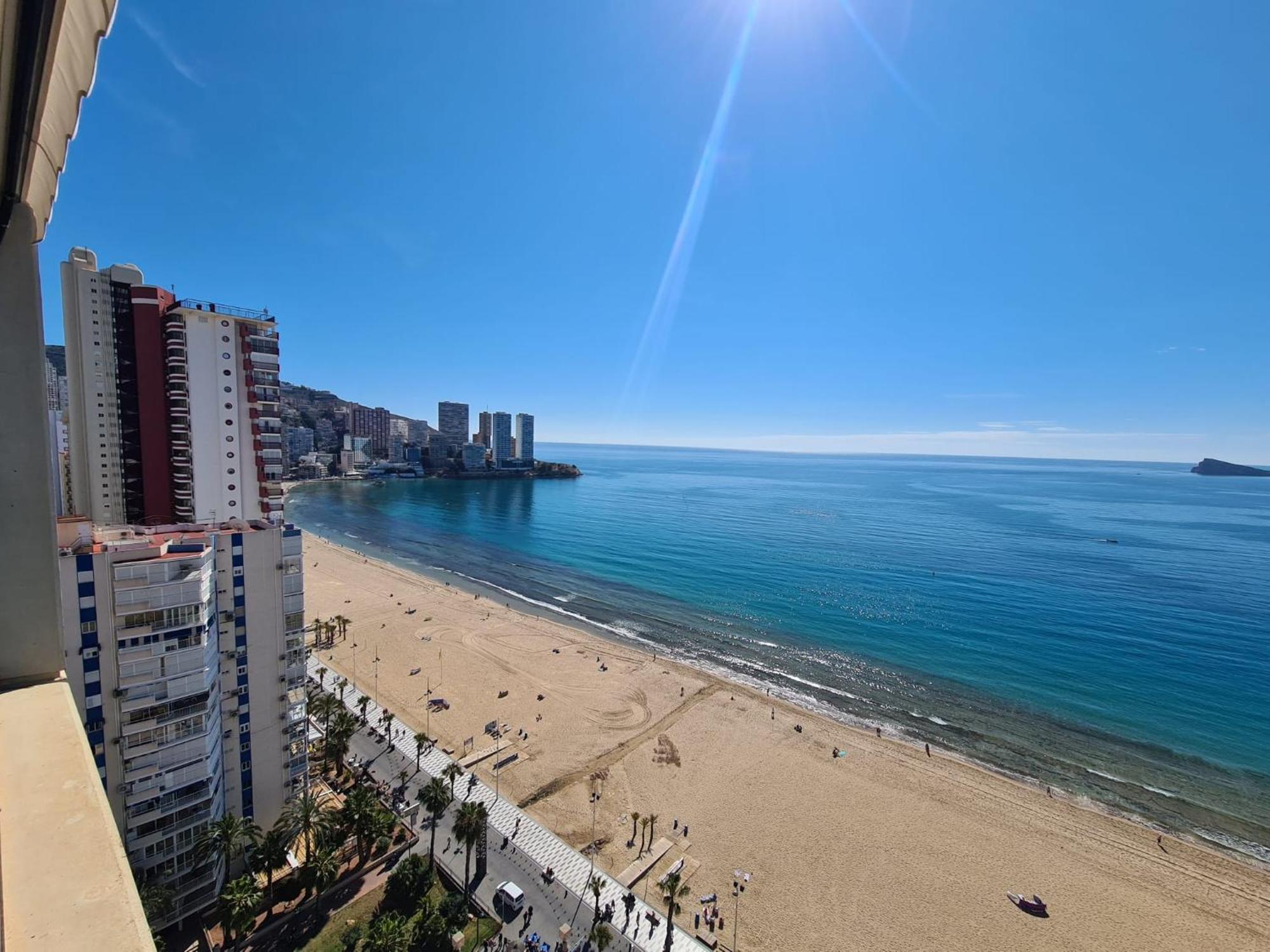Apartamento Santa Margarita If Бенидорм Экстерьер фото