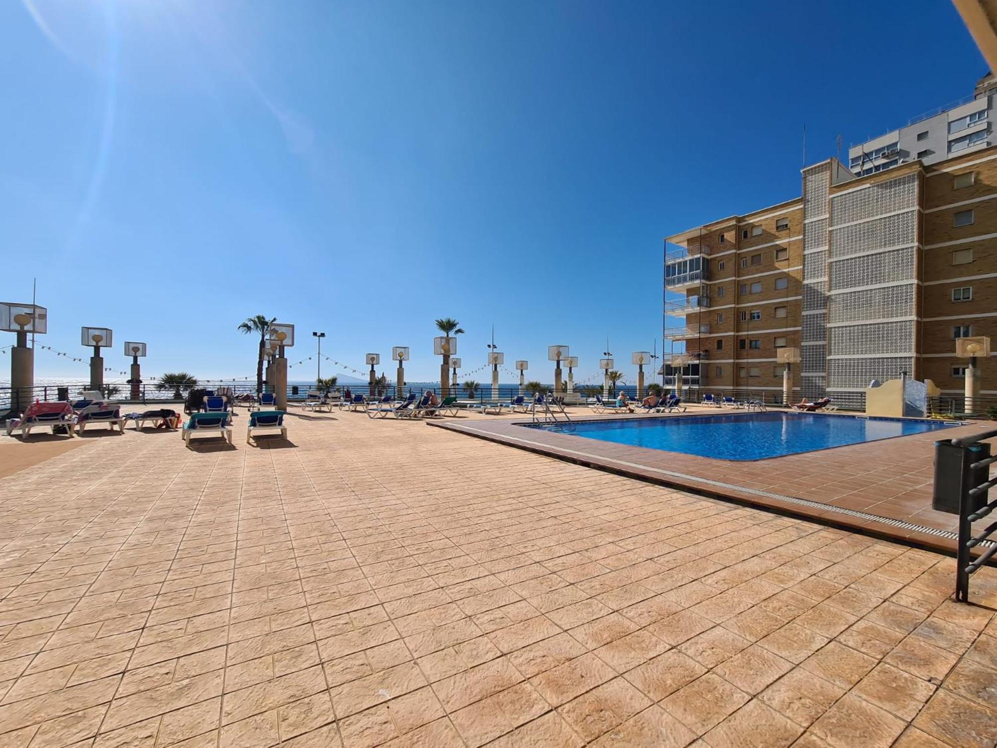 Apartamento Santa Margarita If Бенидорм Экстерьер фото